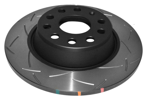 DBA 06-08 Audi A3/10/06-08 TT / 10/04-10 VW Golf (MK5)/3/05+ Passat Rear Slotted 4000 Series Rotor 42807S
