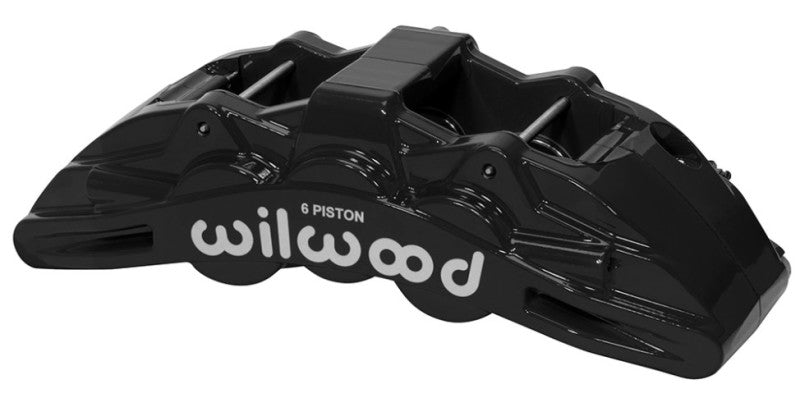 Wilwood Caliper Black SX6R 4.04in Piston 1.25in Disc 120-14862-BK