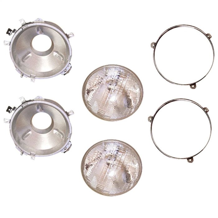 Omix Headlight Assemblies 72-86 compatible with Jeep CJ Models 12402.02