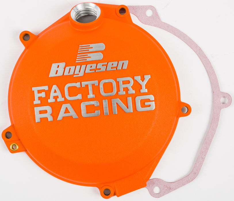 Boyesen Factory Racing Clutch Cover Orange CC-44CO