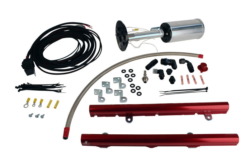 Aeromotive C6 Corvette Fuel System Eliminator/LS3 Rails/Wire Kit/Fittings 17184