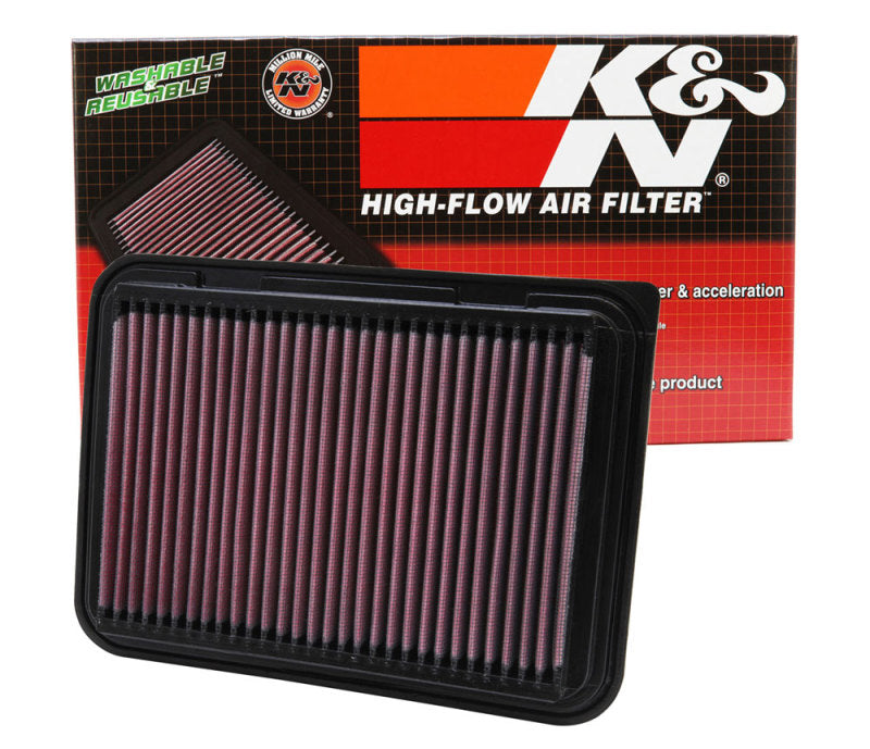 K&N 08-09 Scion xD / 07-10 Toyota Corolla Drop In Air Filter 33-2360