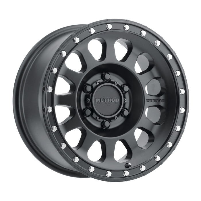 Method MR315 16x8 0mm Offset 6x5.5 106.25mm CB Matte Black Wheel MR31568060500