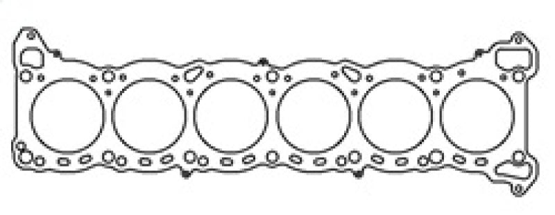 Cometic Compatible with Nissan RB-26 6 CYL 86mm .051 inch MLS Head Gasket C4319-051