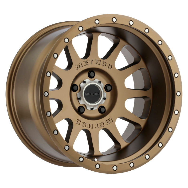 Method MR605 NV 20x10 -24mm Offset 5x5.5 108mm CB Method Bronze Wheel MR60521055924N