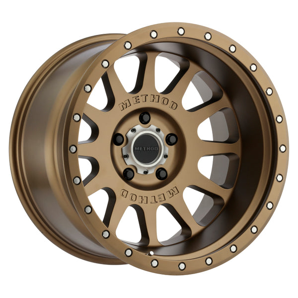 Method MR605 NV 20x10 -24mm Offset 5x5 71.5mm CB Method Bronze Wheel MR60521050924N