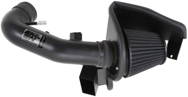 K&N 11-14 Ford Mustang GT 5.0L V8 Black Performance Intake Kit 71-3527