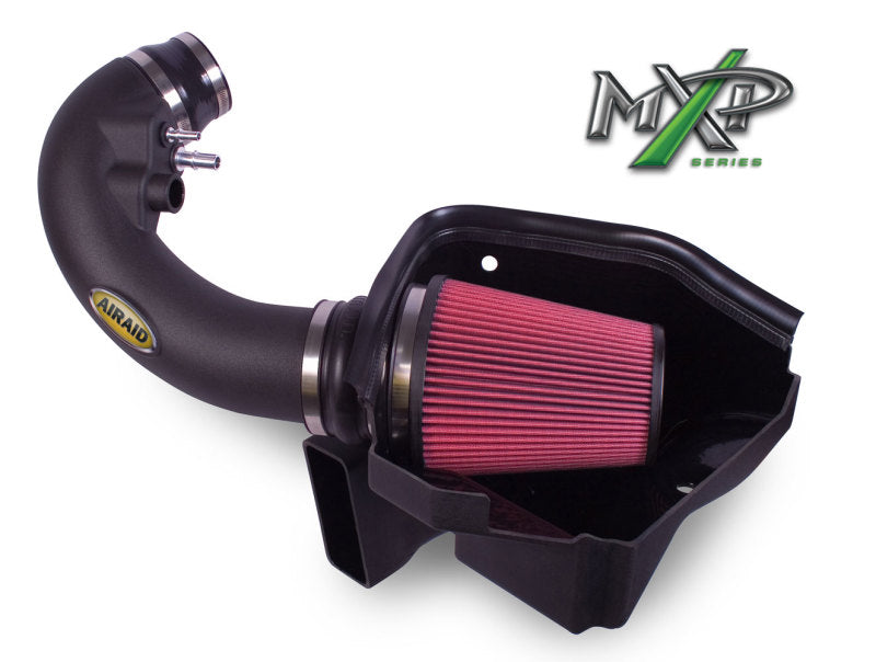 Airaid 11-14 Ford Mustang GT 5.0L MXP Intake System w/ Tube (Oiled / Red Media) 450-264