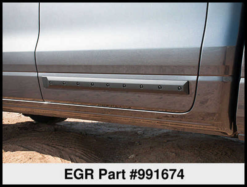 EGR Crew Cab Front 41.5in Rear 38in Bolt-On Look Body Side Moldings (991674) 991674