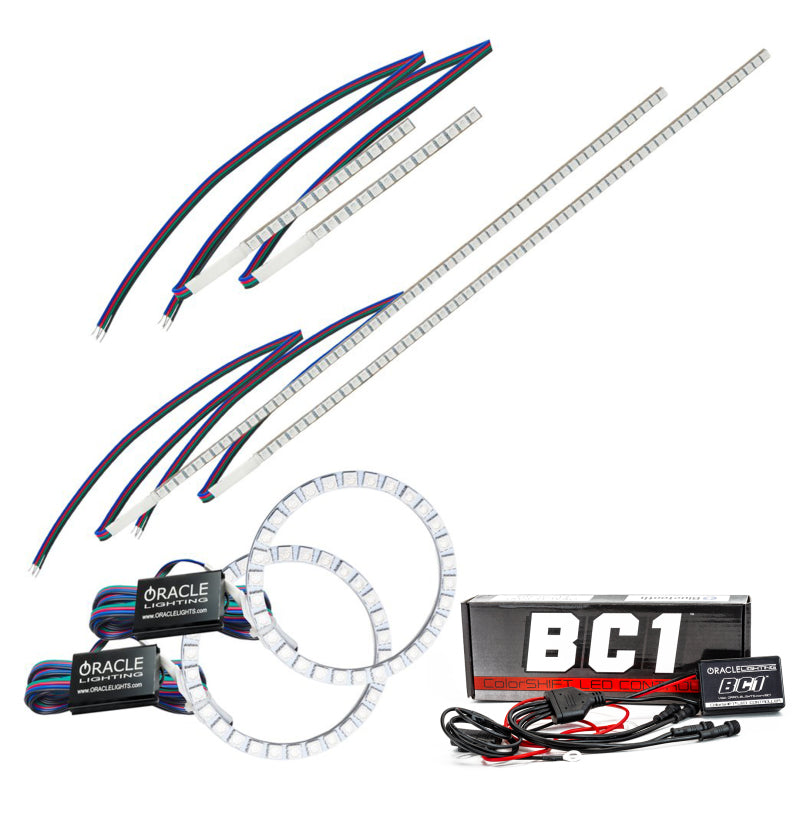 Oracle 16-18 Fits Honda Ridgeline DRL Upgrade W/ Halo Kit Colorshift W/ BC1 Controller See Warranty 1324-335