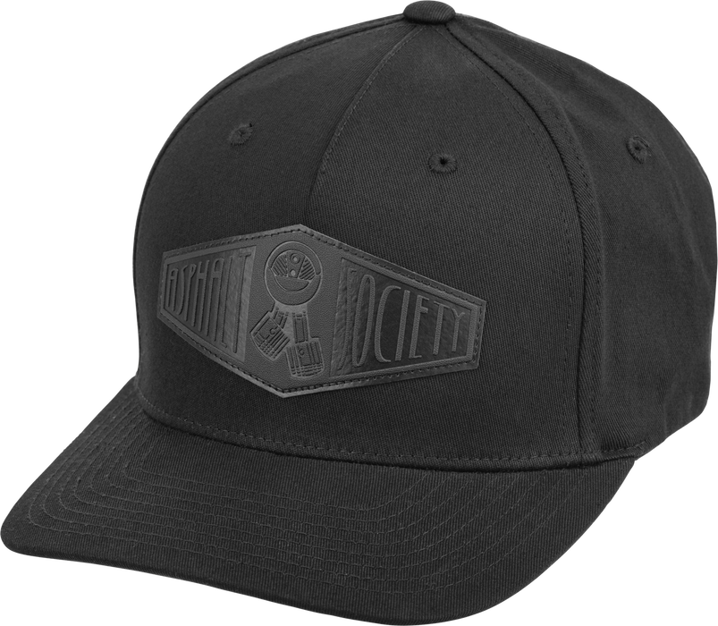 Highway 21 Asphalt Society Hat (Black/Black, Small)