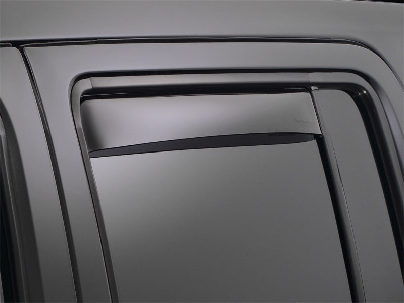 WeatherTech 98-03 Compatible with Dodge Durango Rear Side Window Deflectors Dark Smoke 81026