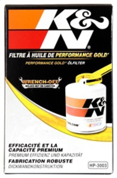 K&N Oil Filter OIL FILTER; AUTOMOTIVE HP-3003