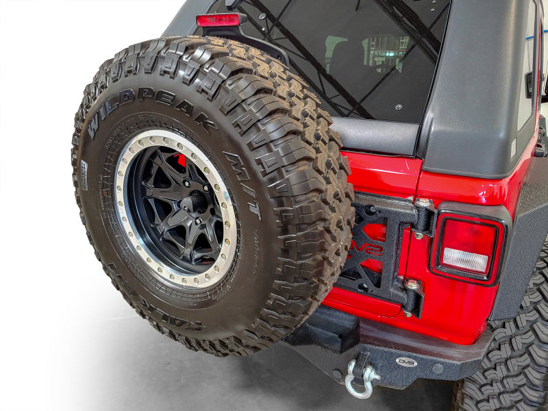 DV8 Offroad 2018+ compatible with Jeep Wrangler Tire Carrier TCJL-03