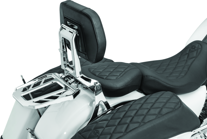 Kuryakyn Neo Driver & Passenger Backrest Chrome 5746