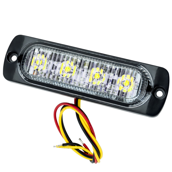 Oracle 6 LED Dual Color Slim Strobe Amber/White SEE WARRANTY 3513-023