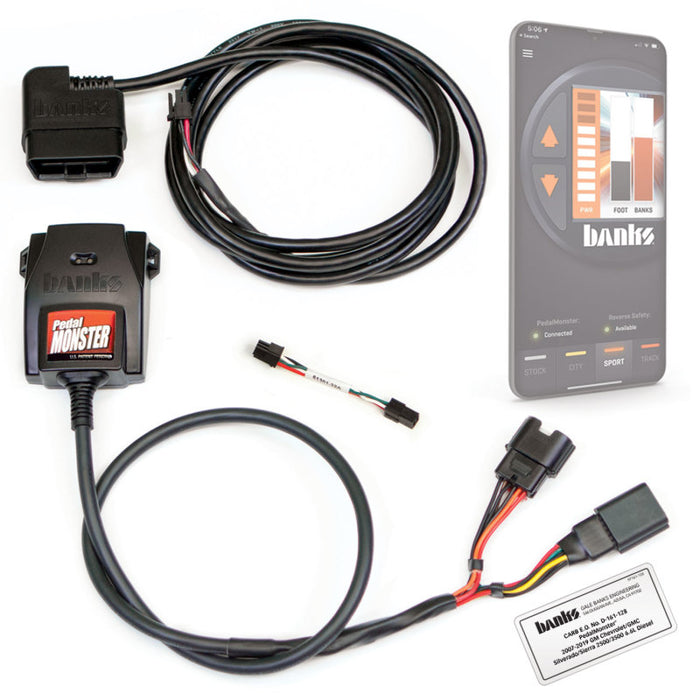 Banks Power Pedal Monster Throttle Sensitivity Booster (Standalone) 07.5-19 GM 2500/3500 64320-C