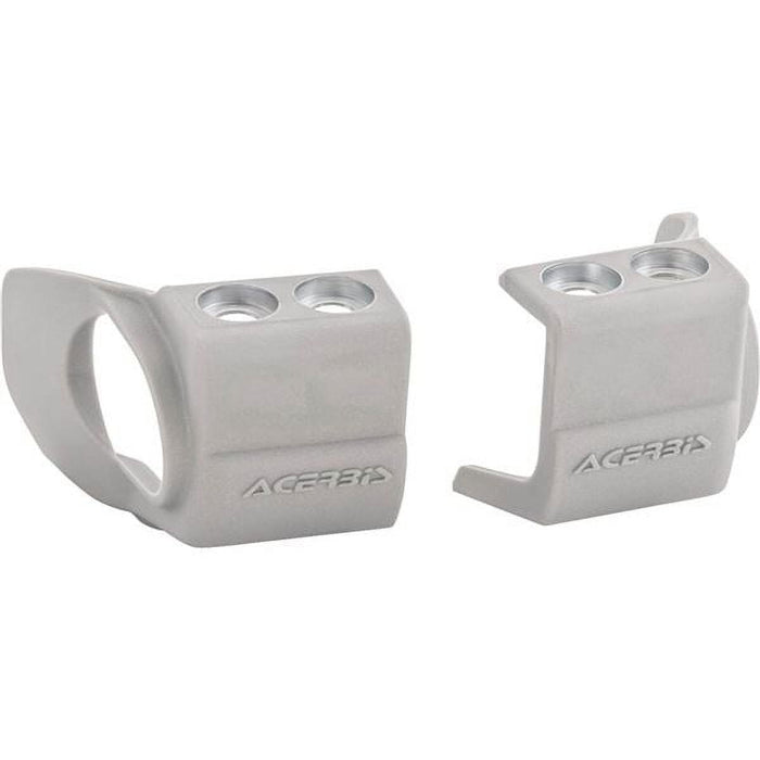 Acerbis 09-24 Hon CRF250/R/CRF450R/RX/X/0R-S/ 09-23 Kaw KX250F/450F Fork Shoe Protectors Gray 2709690012