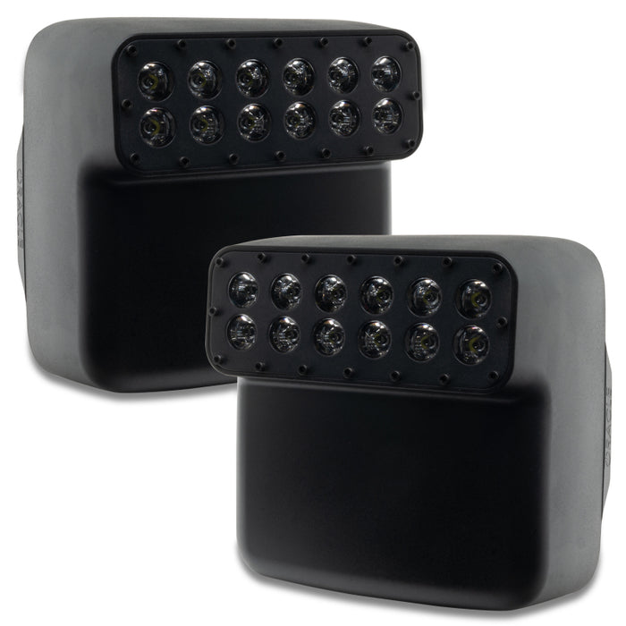 Oracle Lighting LED Off-Road Side Mirrors compatible with Jeep Wrangler JL / Gladiator JT SEE WARRANTY 5855-001