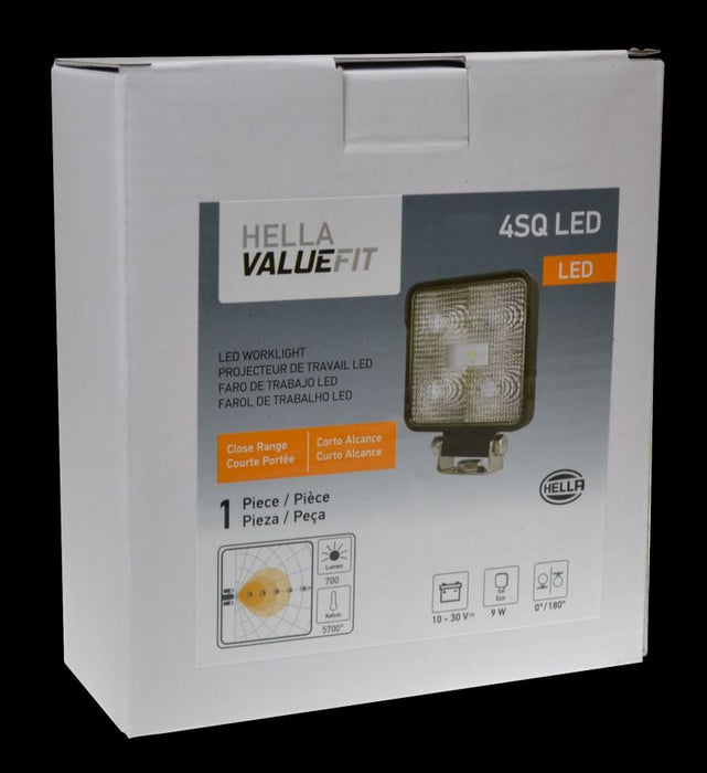 Hella ValueFit Work Light 4SQ LED MV CR LT 357107001