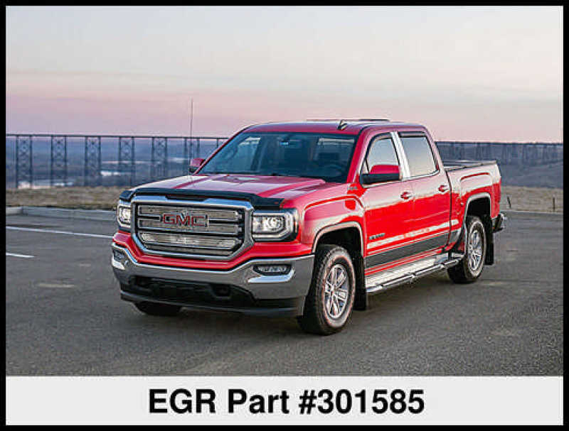 EGR 14+ GMC Sierra Superguard Hood Shield Matte (301585) 301585