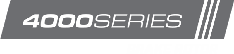 DBA 2020+ Chevrolet Corvette C8 J55 Z51 Front Slotted 4000 Series Rotor 43928S