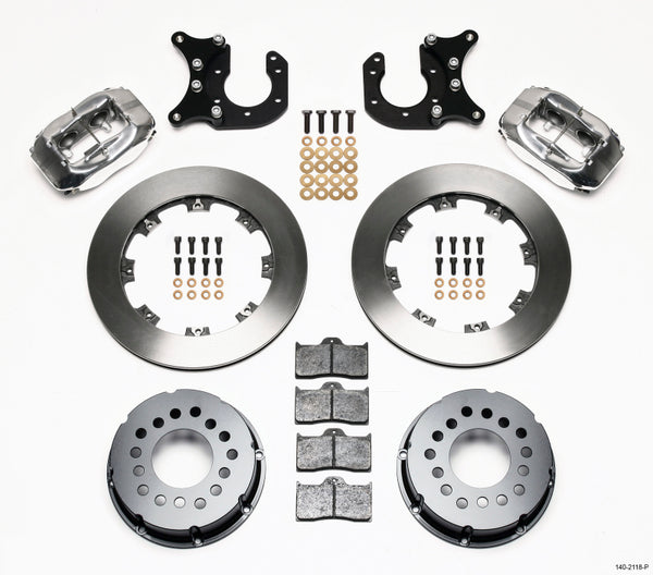 Wilwood Forged Dynalite P/S Rear Kit Polished New Big Ford 2.50in Offset 140-2118-P