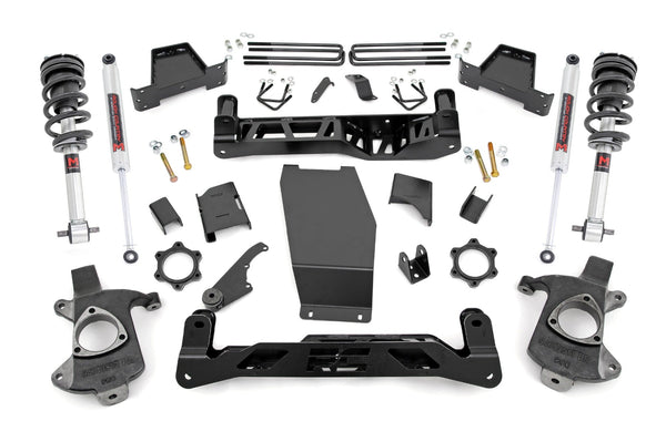 Rough Country 6" Lift Kit Alu/Stamp Steel M1 Struts/M1 Fits Chevy/GMC 1500 (14-18) 22740