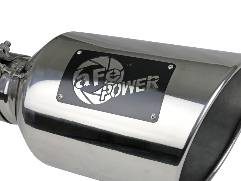 aFe Power MACH Force-Xp 304 Stainless Steel Clamp-on Exhaust Tip Polished 49T40801-P15