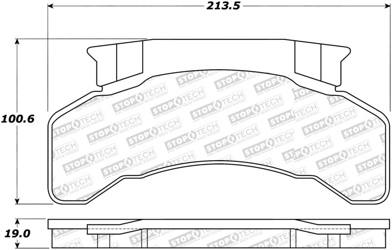 StopTech Street Brake Pads 308.0224