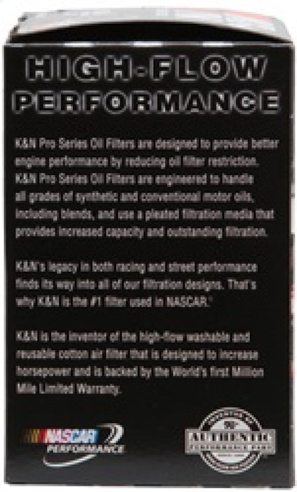 K&N Oil Filter for Ford/Lincoln/Mercury/Mazda/Chrysler/Compatible with Dodge/compatible with Jeep/Jaguar 3in OD x 5.063in H PS-2009