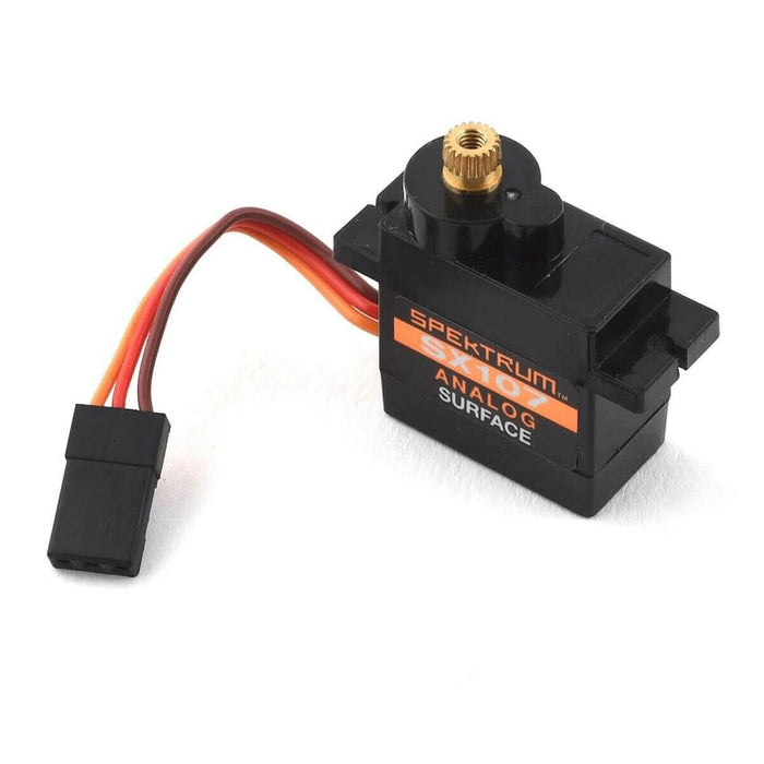 Spektrum SX107 Micro Analog Metal Gear Surface Servo, SPMSSX107