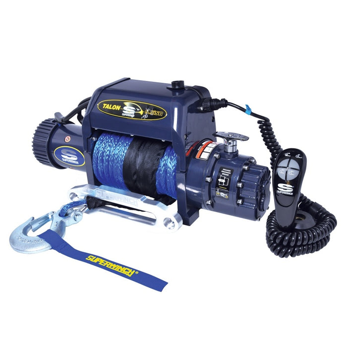 Superwinch 9500 LBS Integrated 12V DC 3/8in x 80ft Synthetic Rope Talon 9.5iSR Winch 1695211