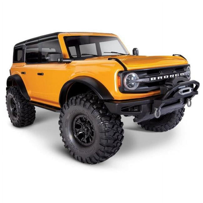 Traxxas Trx-4 Scale And Trail� Crawler With 2021 Ford� Bronco Body: Cyber Orange 92076-4-ORG