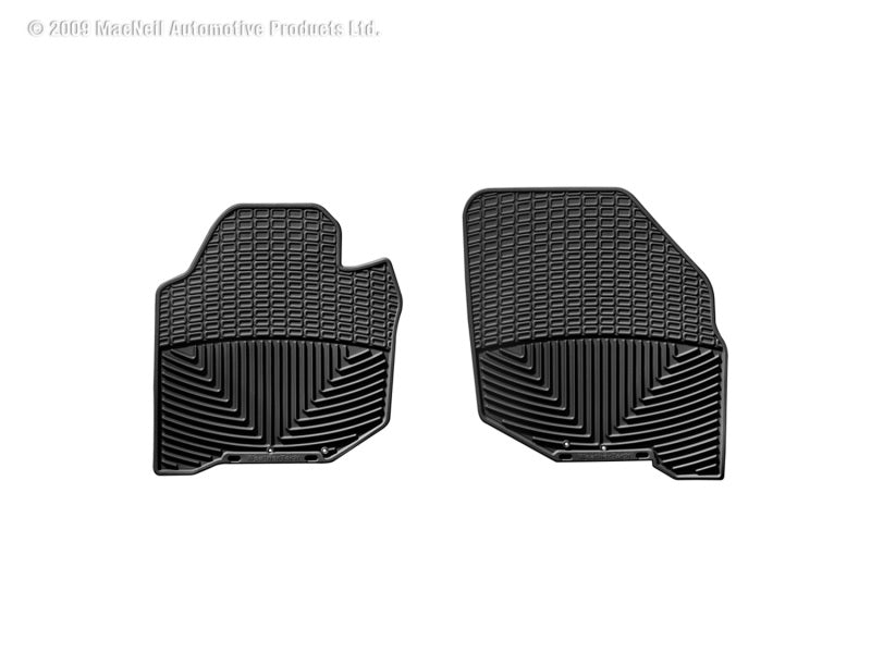 WeatherTech 07-08 Honda Fit Front Rubber Mats Black W84