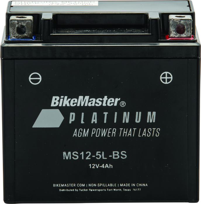 BikeMaster AGM Battery MS12-5L-BS 780737