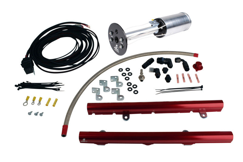 Aeromotive C6 Corvette Fuel System A1000/LS3 Rails/Wire Kit/Fittings 17176