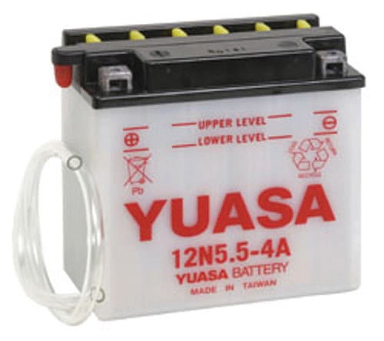 Yuasa 12N5.5-4A Conventional 12 Volt Battery-YUAM2254A