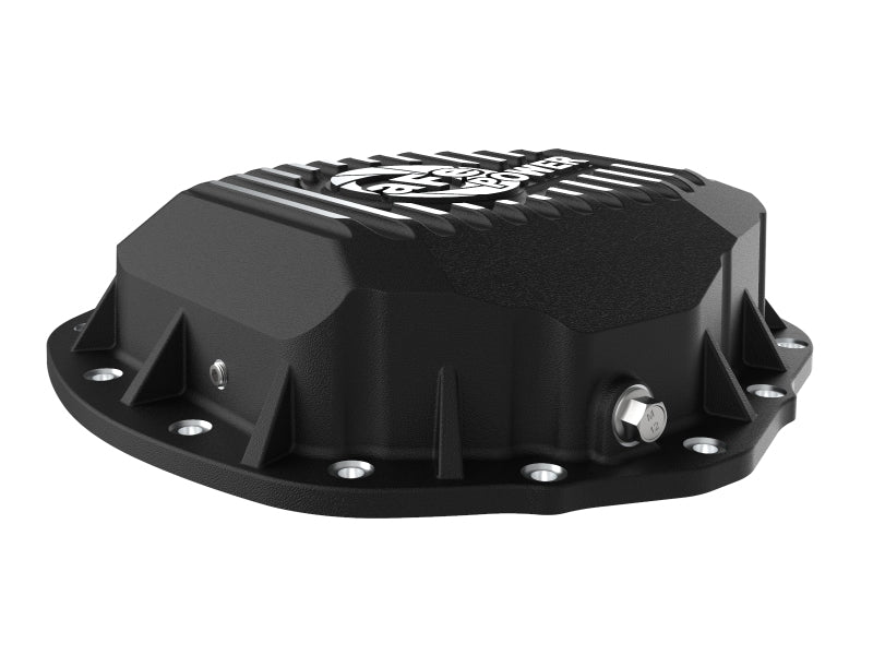 aFe Street Series Rear Differential Cover Black w/ Machined Fins 19-20 Ram 2500/3500 46-71150B