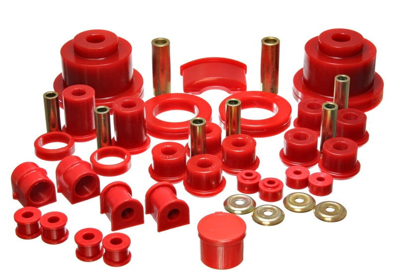 Energy Suspension 04 Pontiac GTO Red Hyper-flex Master Bushing Set 3.18134R