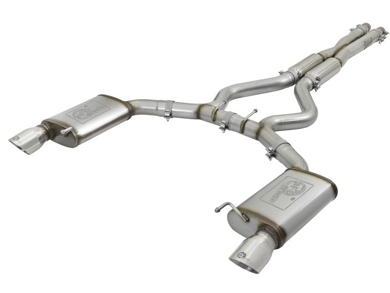 aFe MACHForce XP 3in-2.5in 304SS Exhaust Cat-Back 15-20 Audi S3 L4-2.0L (t) Polished Tips 49-36442-P