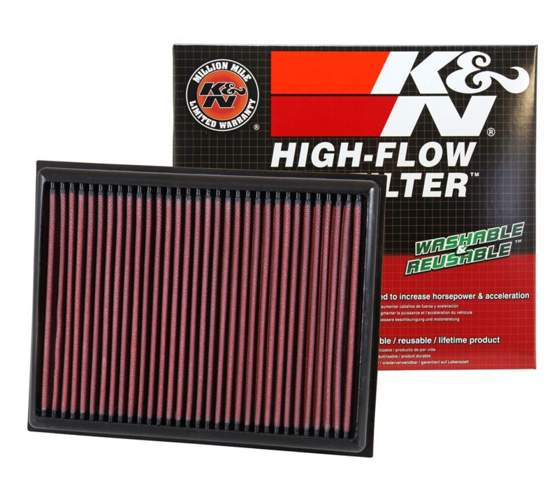 K&N 15-17 Compatible with Nissan NP300 L4-2.3L DSL Drop In Air Filter 33-3059