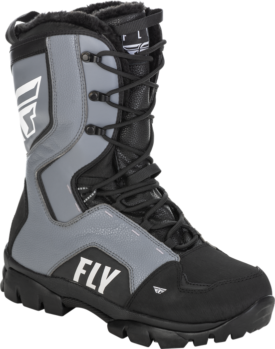 Fly Racing 2022 Marker Boot (Black/Grey, 6)