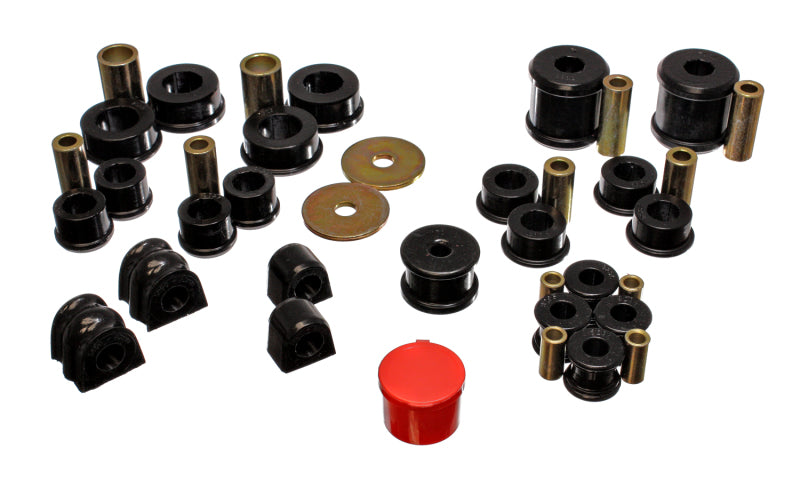 Energy Suspension 02-06 Subaru Impreza/WRX Black Hyper-Flex Master Bushing Set 19.18101G