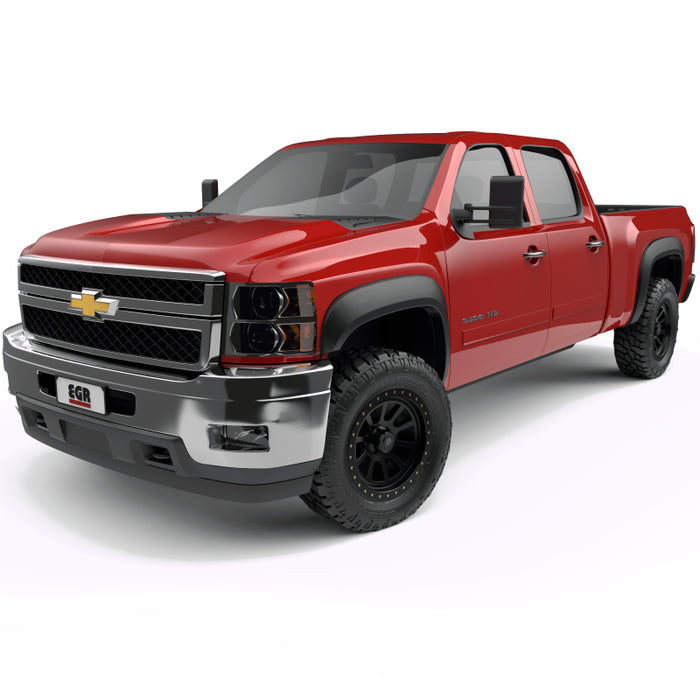 EGR 07-13 Chev Silverado 6-8ft Bed Rugged Look Fender Flares Set (751504) 751504