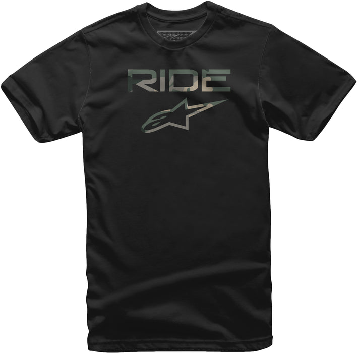 Alpinestars Unisex-Adult Ride 2.0 CamoTee-Black (X-Large) (Multi, One Size)