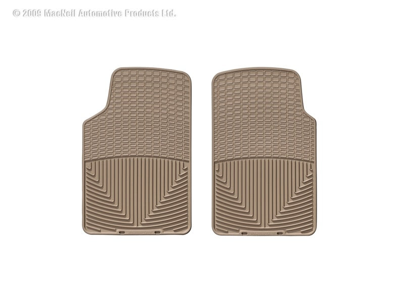 WeatherTech 98 Chevrolet Tracker Front Rubber Mats Tan W3TN