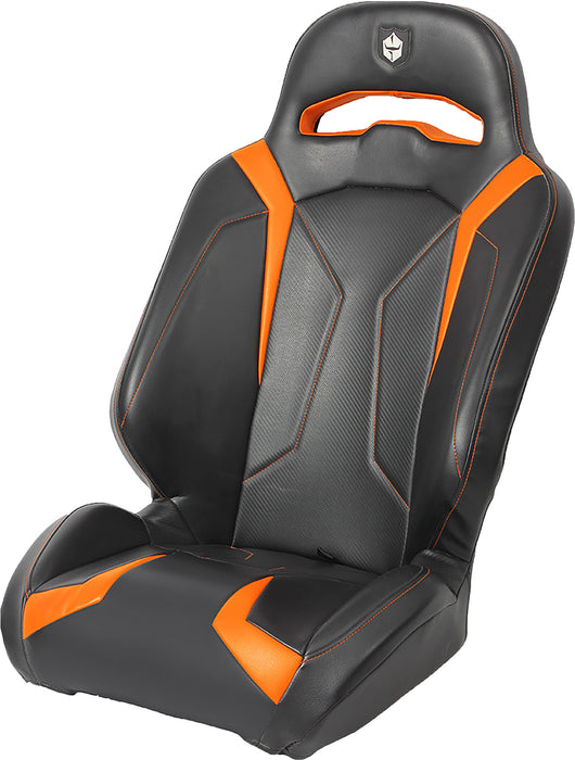 Pro Armor P141S188OR LE Suspension Seat Black/Orange Fits Select Polaris Ranger