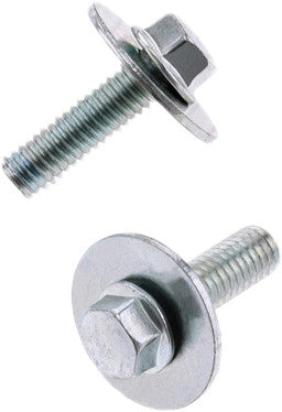 Bolt 024-11626 8mm Hex Head Flange Bolt 6x1.0x20mm with 16mm Washer 10/Pk