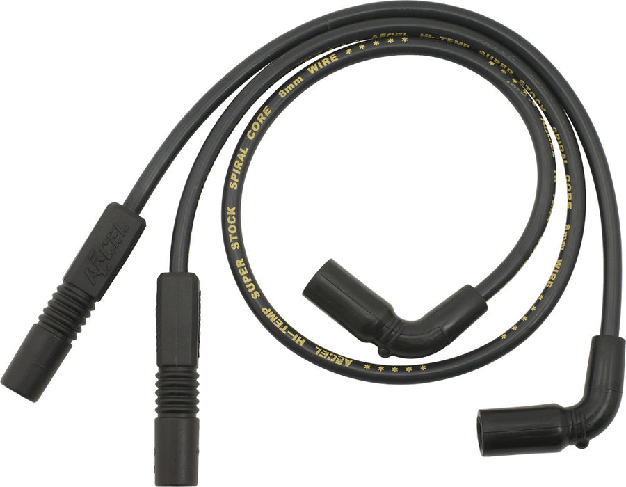 ACCEL 171111K Custom Wire Set - 8mm - Black